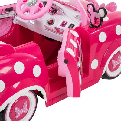 6. Jeździk elektryczny dla dzieci Auto Myszka Minnie 6V Huffy 17315W