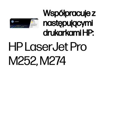 75. TONER CARTRIDGE 201A YELLOW/.