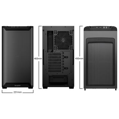 9. OBUDOWA BE QUIET! PURE BASE 501 Airflow Window Black