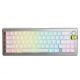 6. Klawiatura Glorious GMMK 3 Pro HE Wireless 65% Custom Gaming-Tastatur - Pre-Built, ANSI (USA), Fox HE Switches, srebrna