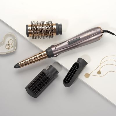 24. Suszarko-lokówka do włosów Babyliss AS136E (1000W; kolor złoty)