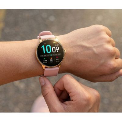 3. Smartwatch Gravity Złoty Pasek + Bransoleta GT31-1