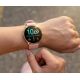3. Smartwatch Gravity Złoty Pasek + Bransoleta GT31-1