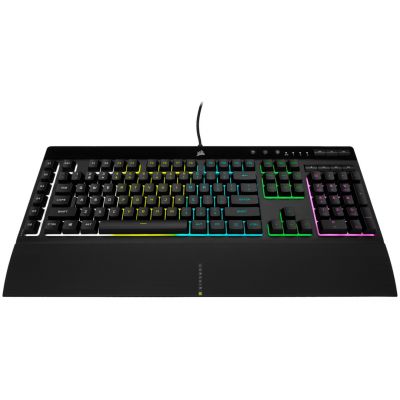 14. Corsair K55 RGB PRO klawiatura Gaming USB QWERTZ Niemiecki Czarny