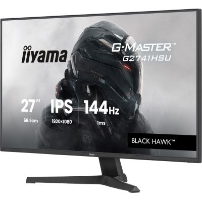 2. MONITOR IIYAMA LED IPS 27" G2741HSU-B1 Black Hawk 144Hz