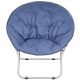 4. FOTEL CAMPINGOWY MOON 82x68x79CM GRANATOWY ENERO CAMP