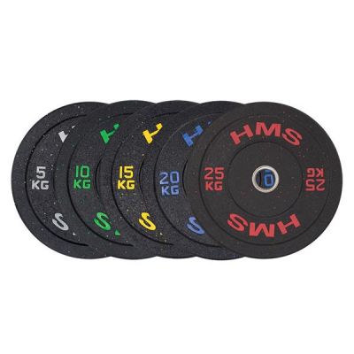 9. Talerz olimpijski HMS BLUE BUMPER 20 kg HTBR20 