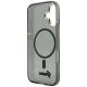 7. Etui Guess IML Script Metal MagSafe na iPhone 17 - czarne