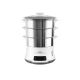 Tefal Convenient Series Deluxe VC502D szybkowar parowy 3 kosze, Blat 900 W Stal nierdzewna, Biały