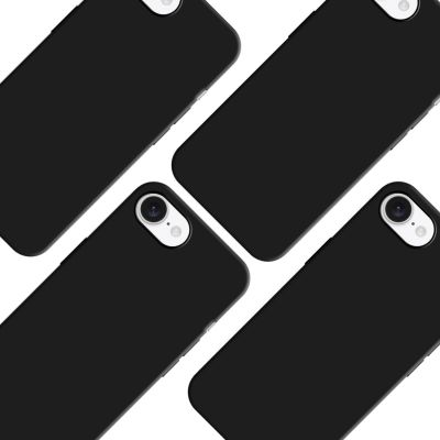 6. Etui 3mk Matt Case Pro na Apple iPhone 16E - czarne matowe