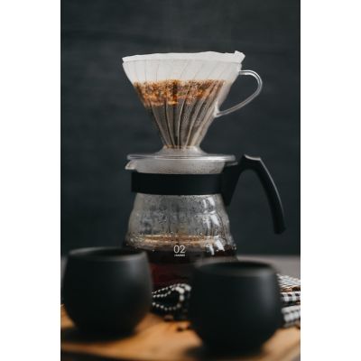 3. Hario plastikowy Drip V60-02 - Clear