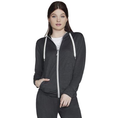 Skechers Godri Swift Full Zip Hoodie JA69-BKCC Szare XS