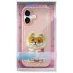 7. Etui Nimmy Glasses Cool nag na iPhone 17 - różowe