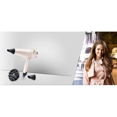 7. Suszarka REMINGTON Proluxe AC9140 (2400W; kolor różowy, Pudrowy róż)
