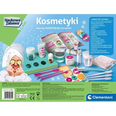 3. Zestaw Clementoni - Kosmetyki