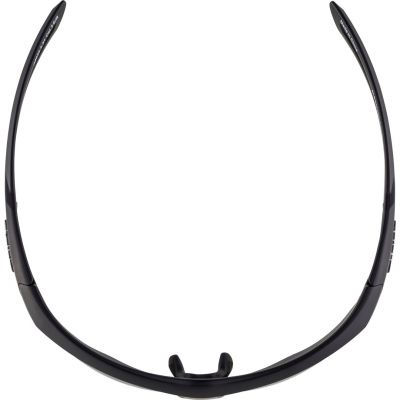 4. Okulary na rower ALPINA NYLOS HR czarne mat szkło czarne lustro Cat.3