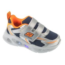 Skechers Meteor-Lights - Glow Spike 401498N-SLOR Srebrne 22