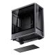 25. Jonsbo D401 PC-Gehäuse, Midi Tower, ATX, Tempered Glass - schwarz