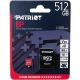 4. Karta pamięci z adapterem Patriot Memory EP Pro PEF512GEP31MCX (512GB; Class 10, Class A1, Class U3, V30; Adapter, Karta pamięci)