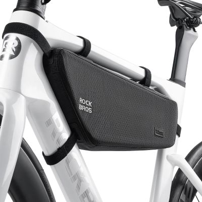 9. Torba rowerowa Rockbros na ramę pod rurę górną 2,9l - czarna