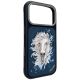 3. Etui Nimmy Koń MagSafe na iPhone 17 Pro Max - granatowe
