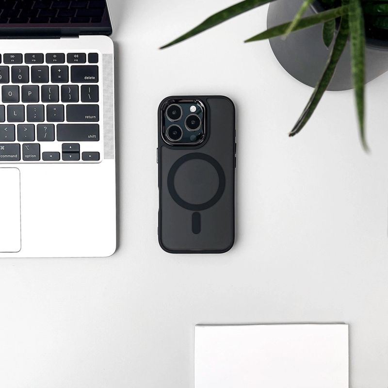 3. Etui Fashion Case na Samsung Galaxy A37 kompatybilne z MagSafe - czarne