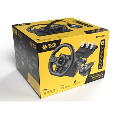 83. TRACER KIEROWNICA SIMRACER MANUAL GEARBOX 6 IN 1