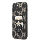2. Etui Karl Lagerfeld Monogram Ikonik Patch na iPhone 13 mini - czarne