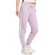 10. Spodnie damskie adidas Essentials 3-Stripes Fleece Slim różowe JY3097
