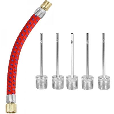 2. ZESTAW IGIEŁ 5SZT Z WĘŻYKIEM DO POMPKI PIŁKI ENERO