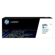 HP LaserJet 659X oryginalny błękitny toner o dużej wydajności