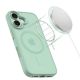 4. Etui Tech-Protect MagMat MagSafe na iPhone 17 - przezroczysto-zielone