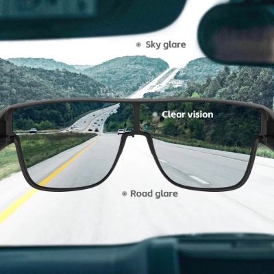 8. Okulary rowerowe Rockbros SP304 polaryzujące - czarne