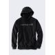 Bluza z kapturem Carhartt Marquette Logo Sweatshirt - black/gray rozmiar: m
