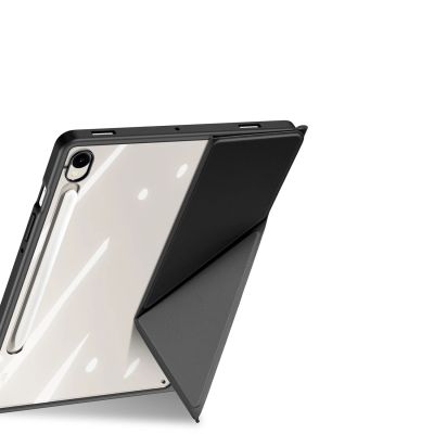 6. Etui Dux Ducis Magi z uchwytem na rysik na Samsung Galaxy Tab S10 FE/S9/S9 FE - czarne