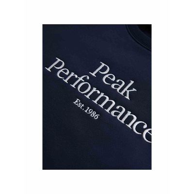 4. Bluza Peak Performance W Original Crew granatowy
