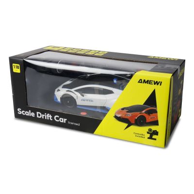 9. Licencja Amewi RC Drift Lamborghini Huracan Biały