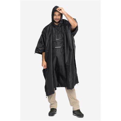 3. Poncho przeciwdeszczowe VIKING Vesper Backpack, czarne