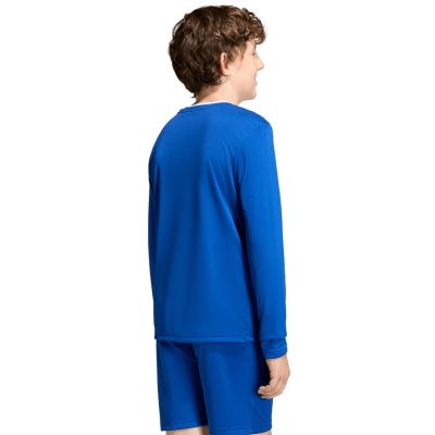 6. Koszulka dla dzieci adidas Entrada 26 Long Sleeve Jersey niebieska KF5886