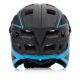 24. Kask rowerowy full-face Meteor Hydra M 55-58 cm czarny/niebieski