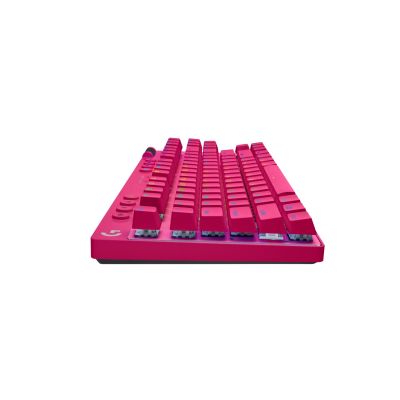 4. Klawiatura Logitech PRO X TKL różowa
