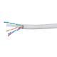 2. Alantec Kabel U/UTP kat.6A, sieciowy, LSOH, Dca 4x2x23 AWG, 10Gb/s, 700 MHz, szary, 500m (KIU6ALSOH500D)