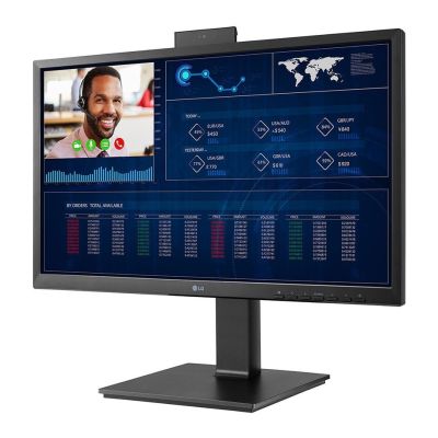3. LG 24CQ651I-6P komputer wielofunkcyjny All-in-One Intel® Celeron® J4105 61 cm (24") 1920 x 1080 px All-in-One thin client 4 GB DDR4-SDRAM 16 GB HDD Wi-Fi 4 (802.11n) Biały