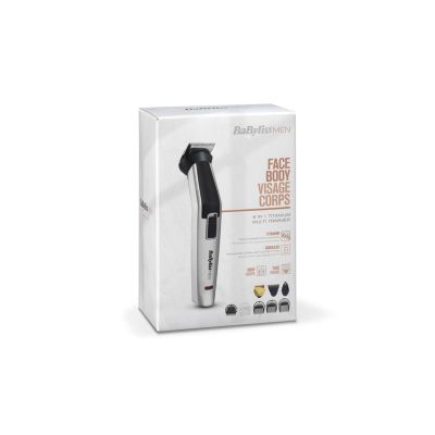 2. BaByliss 8-in-1 Titanium Srebrny, Czarny
