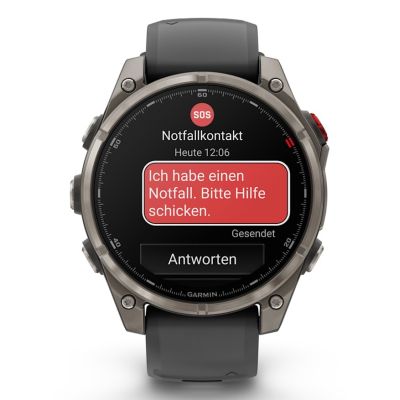 2. Zegarek sportowy Garmin Fenix 8 PRO AMOLED 47mm Sapphire Titanium