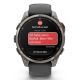 2. Zegarek sportowy Garmin Fenix 8 PRO AMOLED 47mm Sapphire Titanium