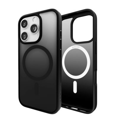 7. Etui silikonowe Puro Gradient MagSafe do iPhone 16 Pro - czarne