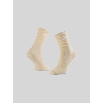 3. Skarpetki długie (4-pack) dziewczęce 4F 4FJRAW26USOCF1010-90S