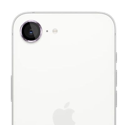 7. Szkło hartowane na obiektyw aparatu 3mk Lens Protection Pro do iPhone 16e  - fioletowe