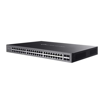 3. TP-Link Omada SG2452LP łącza sieciowe Zarządzany L2/L2+ Gigabit Ethernet (10/100/1000) Obsługa PoE 1U Czarny